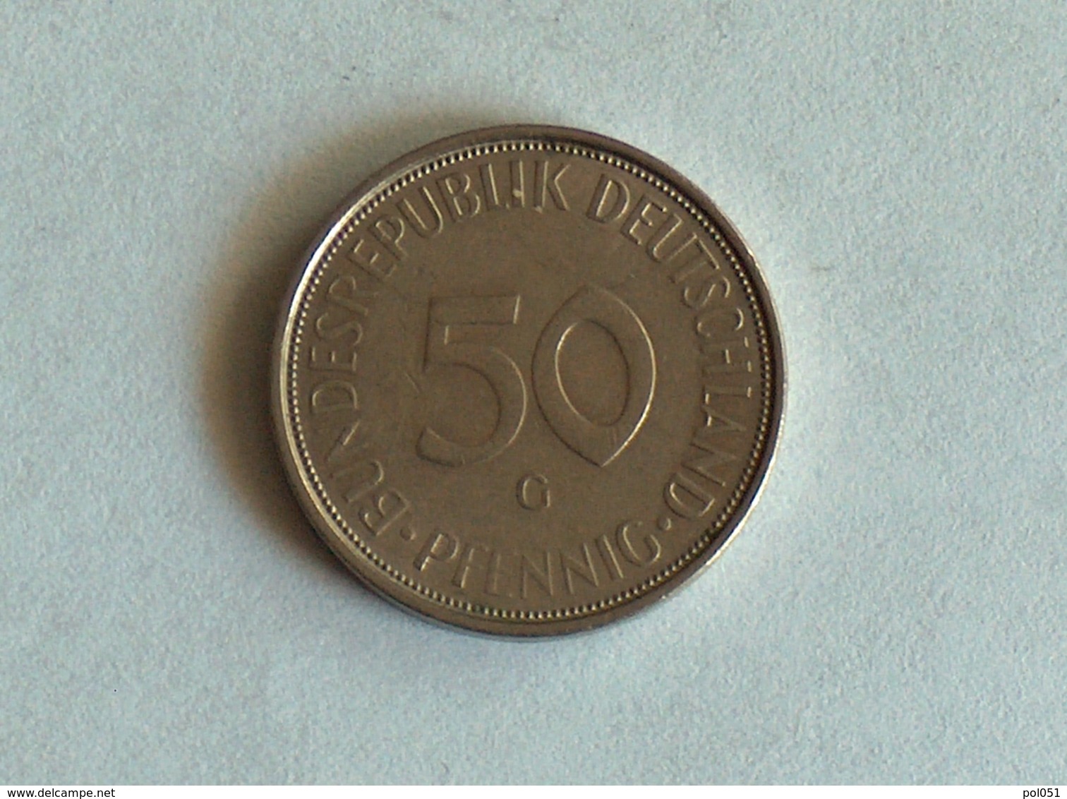 Allemagne 50 REICHS Pfennig 1974 G - 50 Pfennig