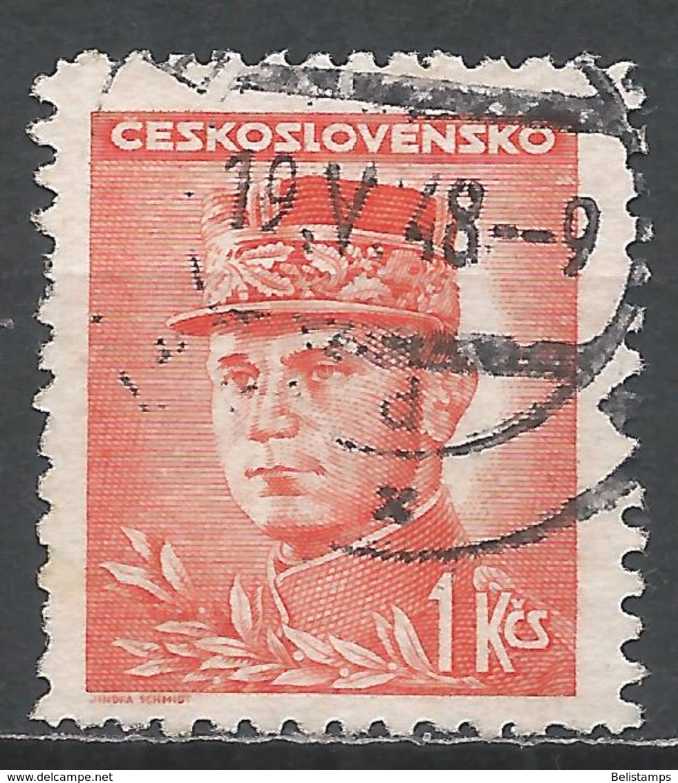 Czechoslovakia 1947. Scott #294A (U) General, Milan Stefanik - Oblitérés