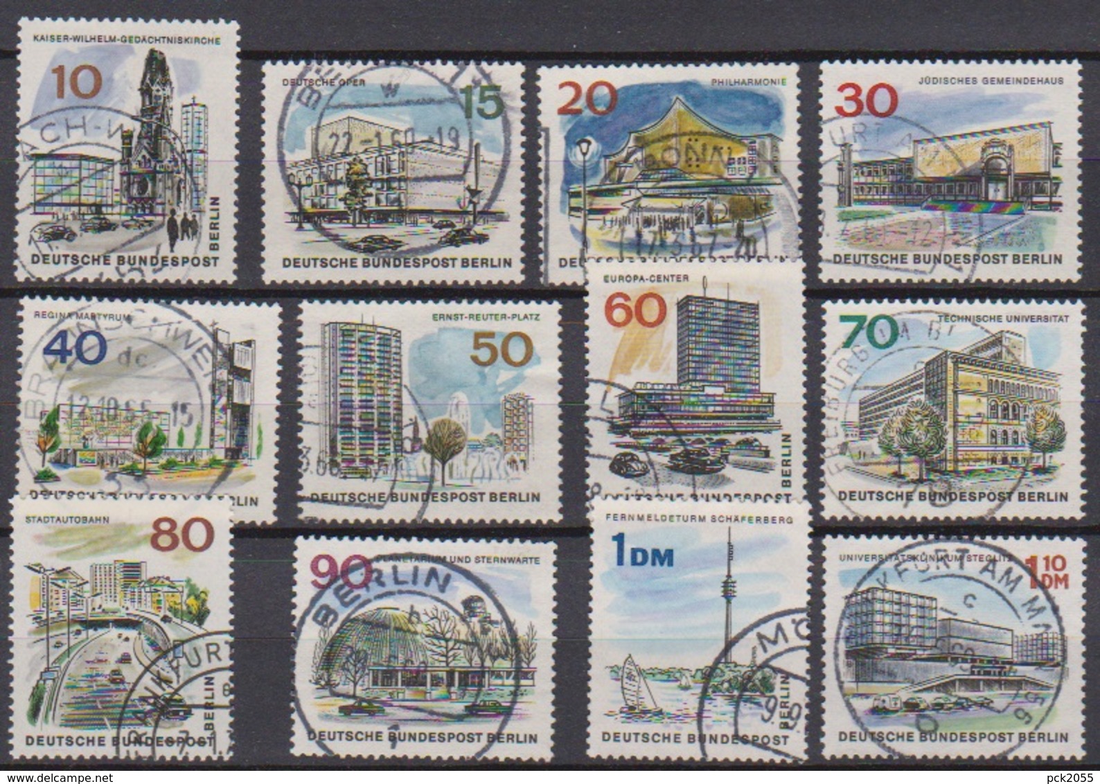 Berlin 1965 MiNr.254 - 265 O Gest.Das Neue Berlin ( B 320 )  Günstige Versandkosten - Gebraucht