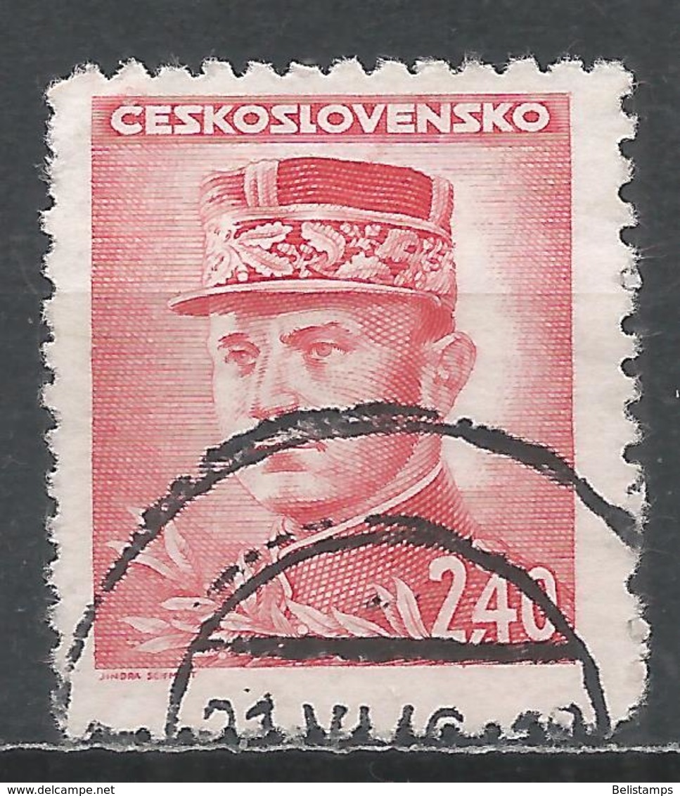 Czechoslovakia 1945. Scott #296 (U) General, Milan Stefanik - Oblitérés