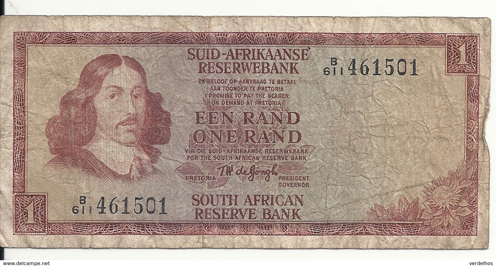 AFRIQUE DU SUD 1 RAND ND1967 VG+ P 110 B - Afrique Du Sud