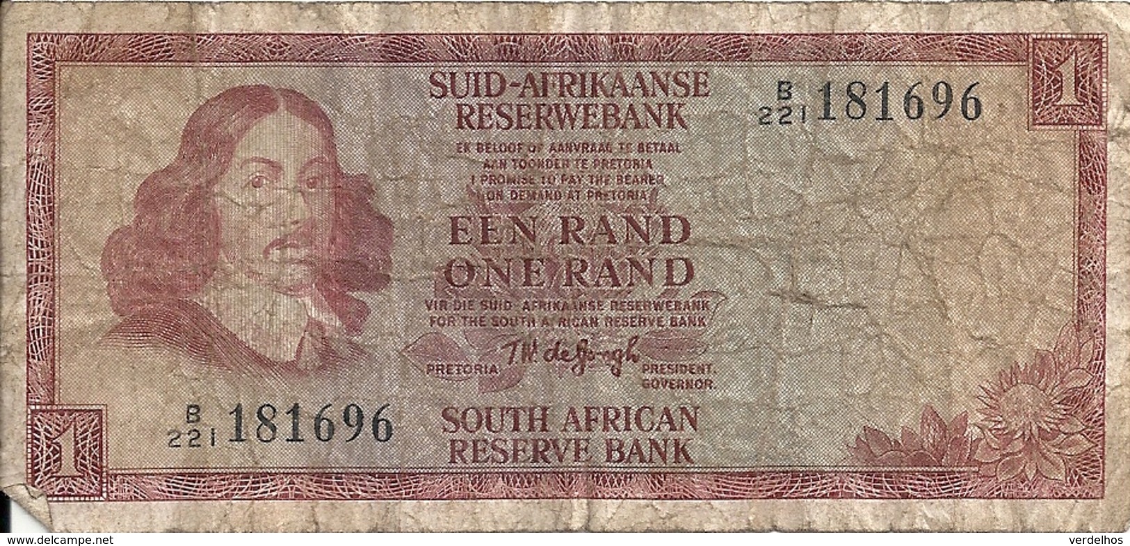 AFRIQUE DU SUD 1 RAND ND1967 VG+ P 110 B - Südafrika