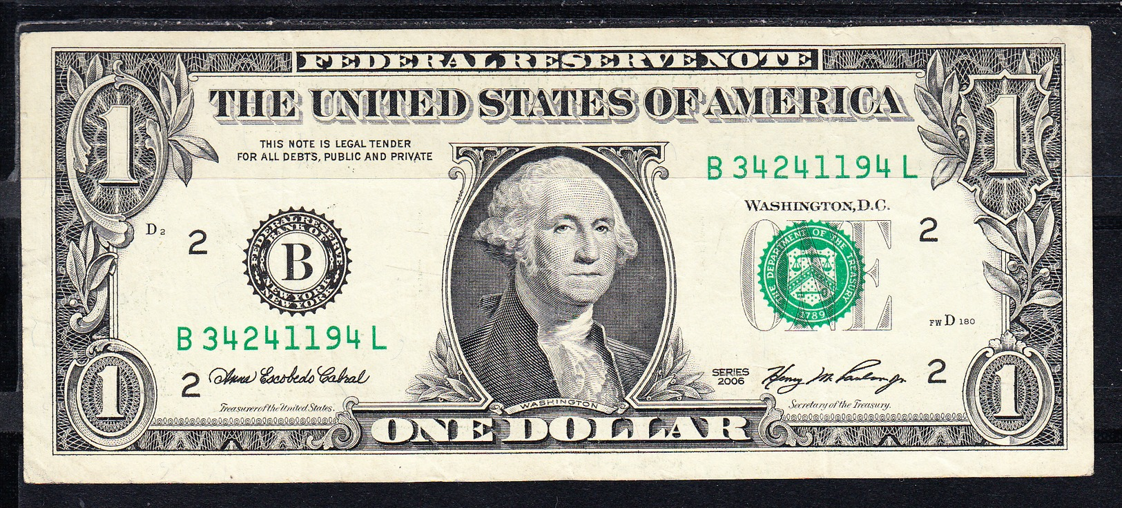 ETATS-UNIS. 2006  1 DOLLAR. NEW YORK EBC TRES  BEAU.VOIR PHOTO. VER FOTO .B027 - Otros & Sin Clasificación