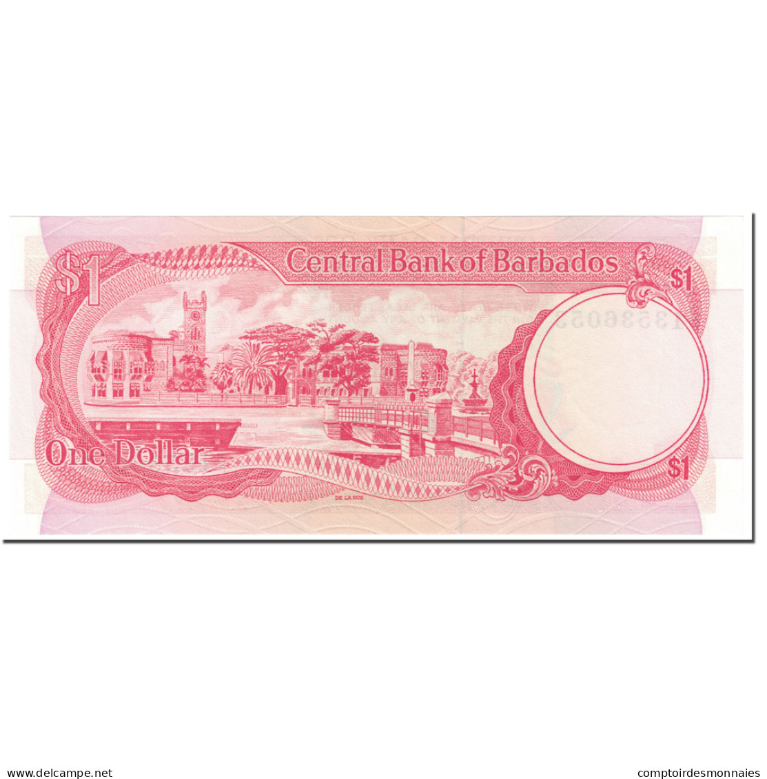 Billet, Barbados, 1 Dollar, 1973, Undated (1973), KM:29a, NEUF - Barbades