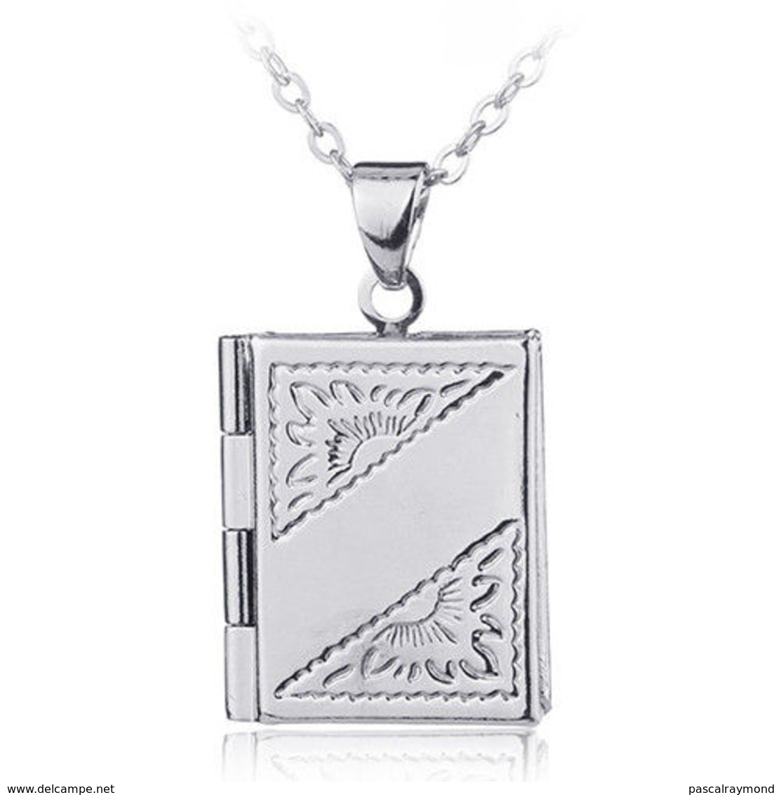 COLLIER+PENDENTIF LIVRE AVEC PORTE MEDAILLON DE PHOTO NEUF 2,70 EUROS - Necklaces/Chains