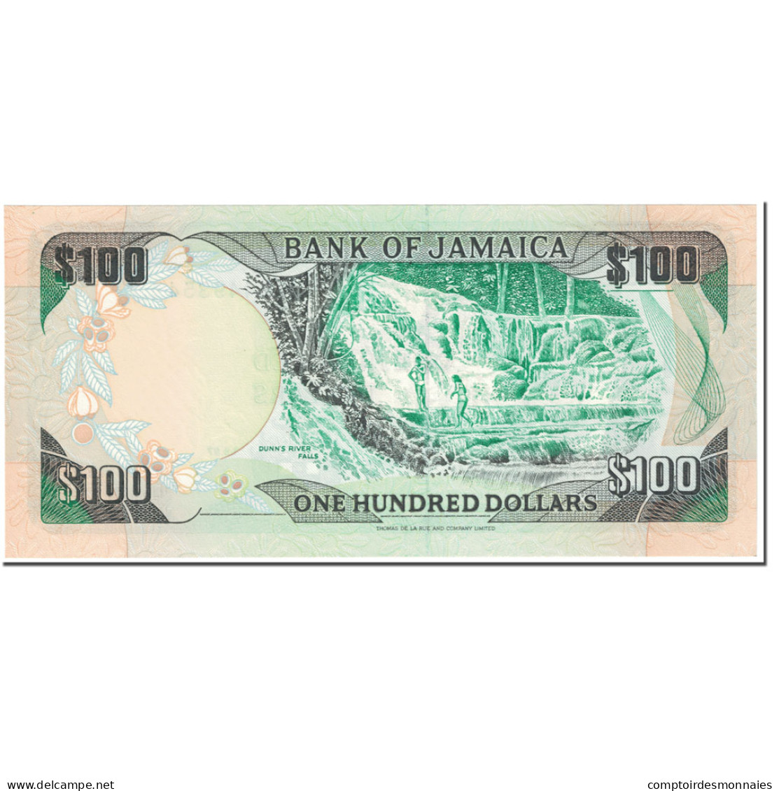 Billet, Jamaica, 100 Dollars, 1987, 1987-09-01, KM:74, NEUF - Jamaica