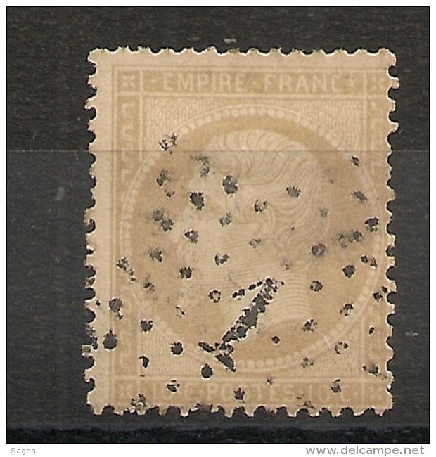 ETOILE 1 De PARIS - 1862 Napoleon III