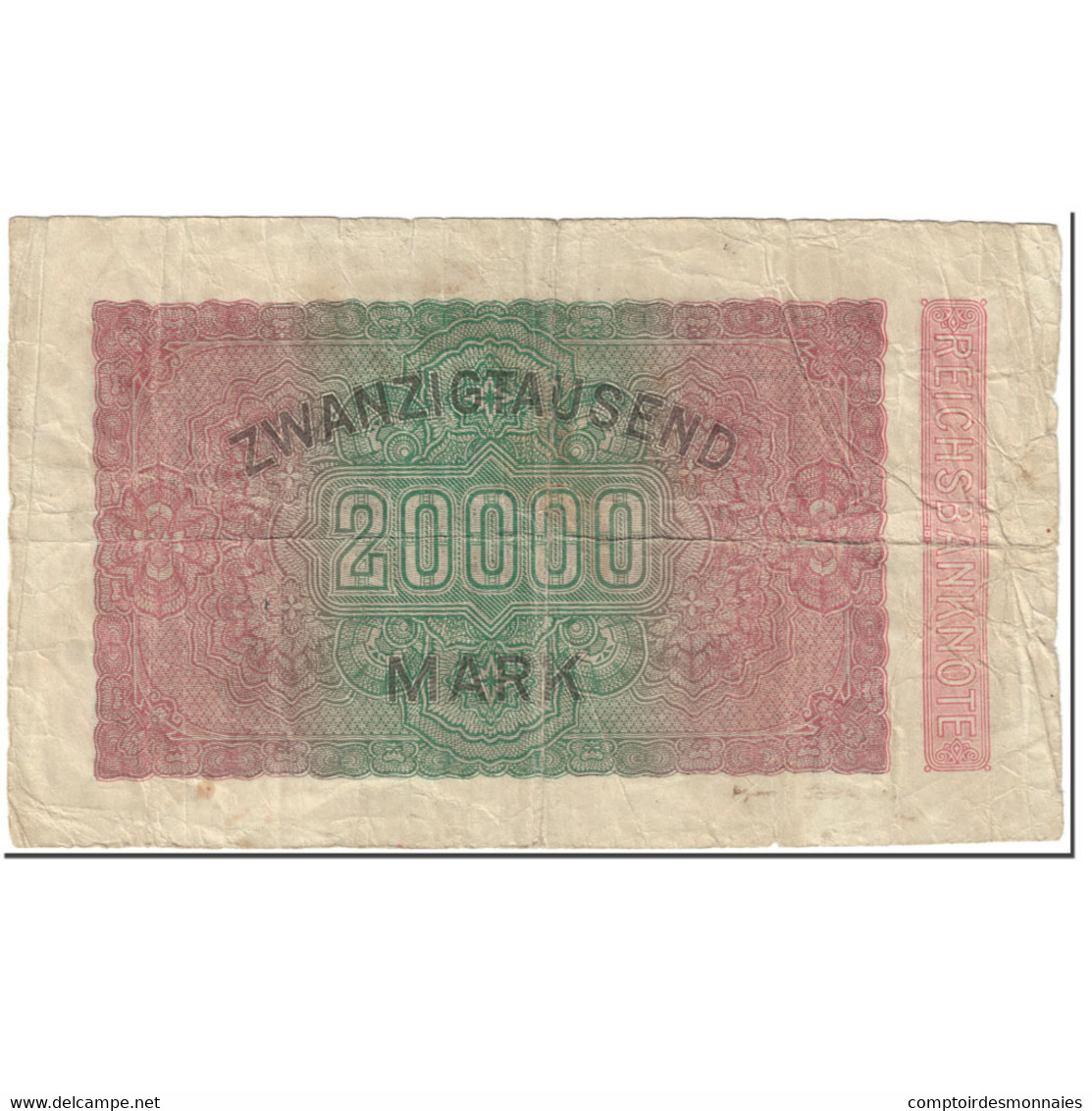 Billet, Allemagne, 20,000 Mark, 1923, 1923-02-20, KM:85b, B - 20000 Mark