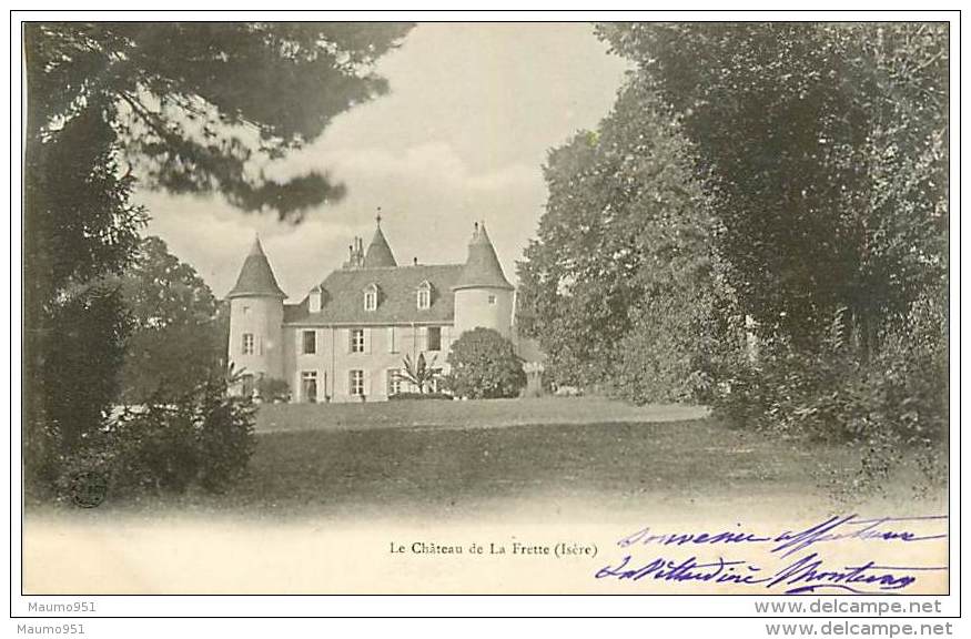 35 CHATEAU DE LA FRETTE  - NOM OU TIRE DE NOBLESSE SUR LA CP . A PETIT PRIX N° 315290 !!!!!!!!!!!!!!!! - Other & Unclassified