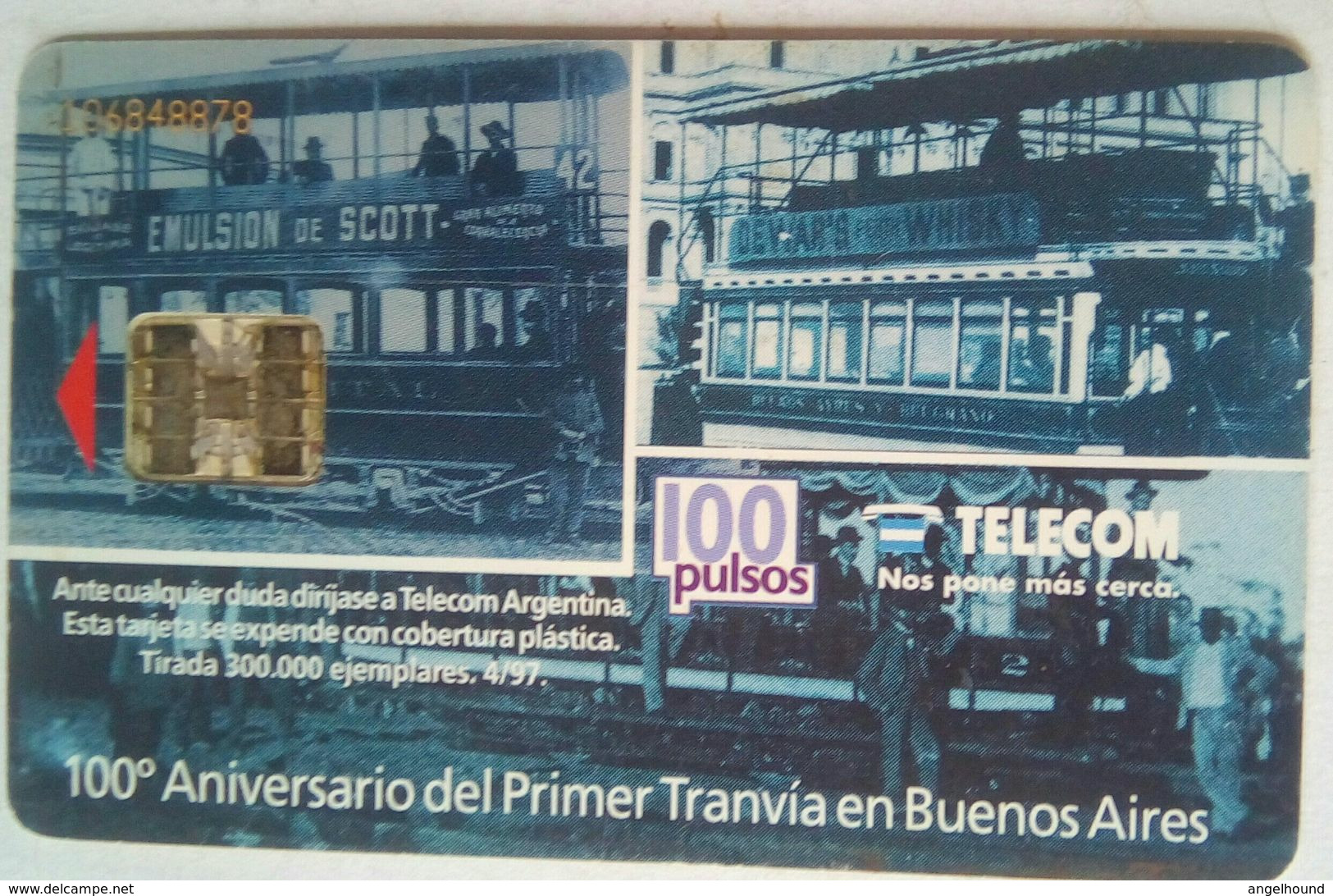 100 Years Tranvia En Buenos Aires  100 Units - Argentinien