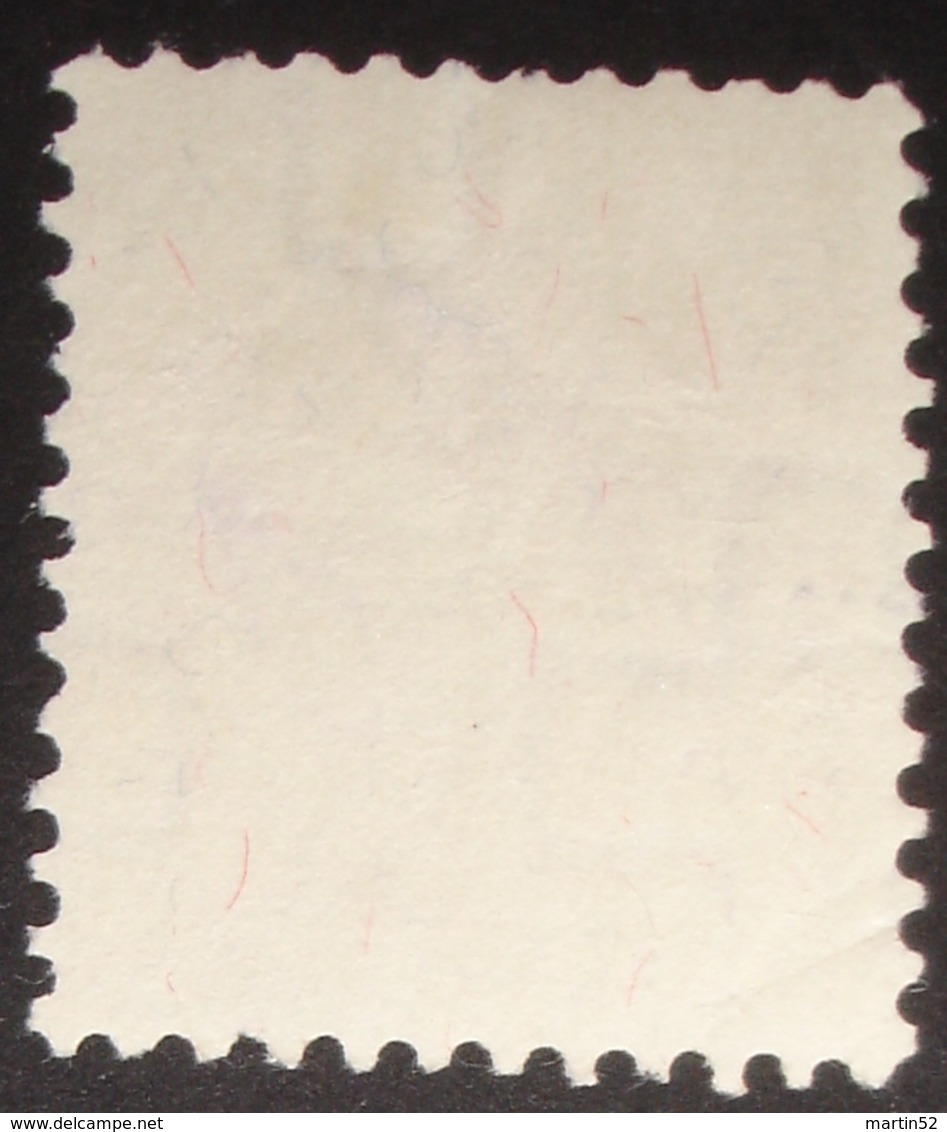 Schweiz Suisse 1940: "Helvetia "Zu+Mi 140y (glattes Kreide-Papier Lisse Crayeux) Mit Unlesbarem Stempel (Zu CHF 80.00) - Oblitérés