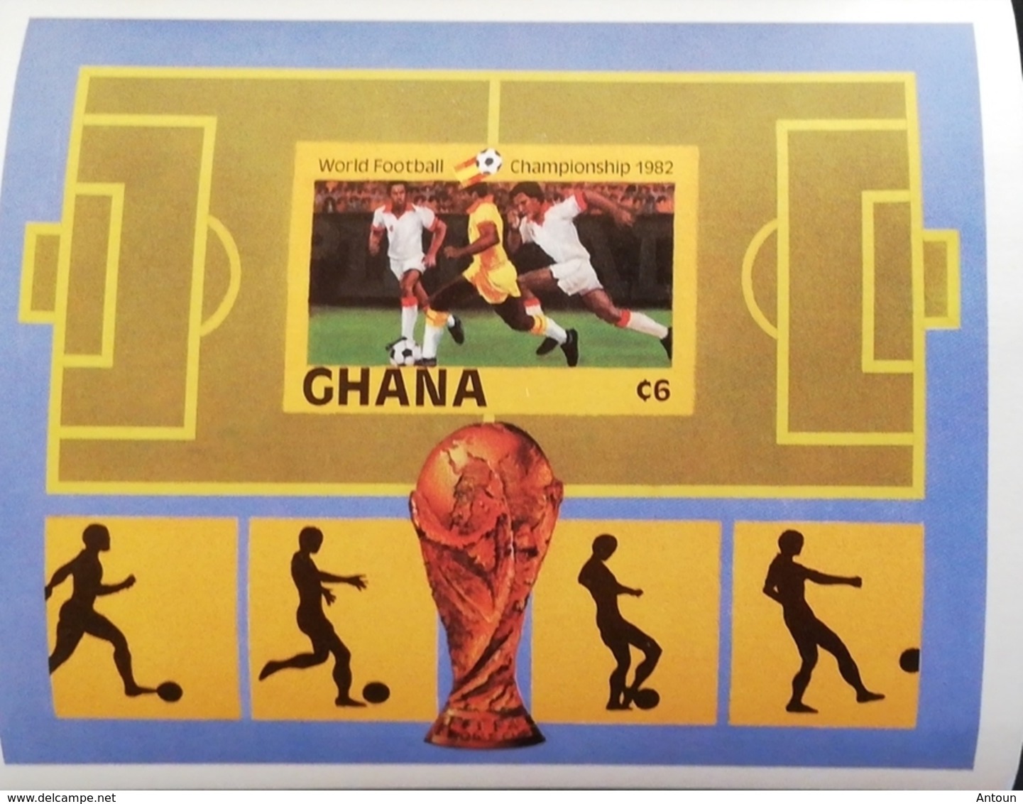 Ghana 1982  World Cup Espana "82   S/S Imperf. - Ghana (1957-...)