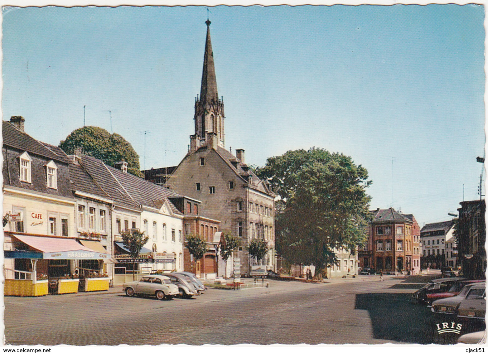 Belgique / EUPEN - Eglise St-Joseph / 1980 / Voitures - Eupen