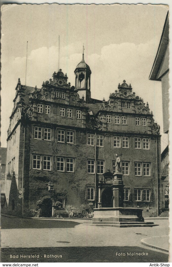 Bad Hersfeld V. 1959  Das Rathaus  (1198) - Bad Hersfeld