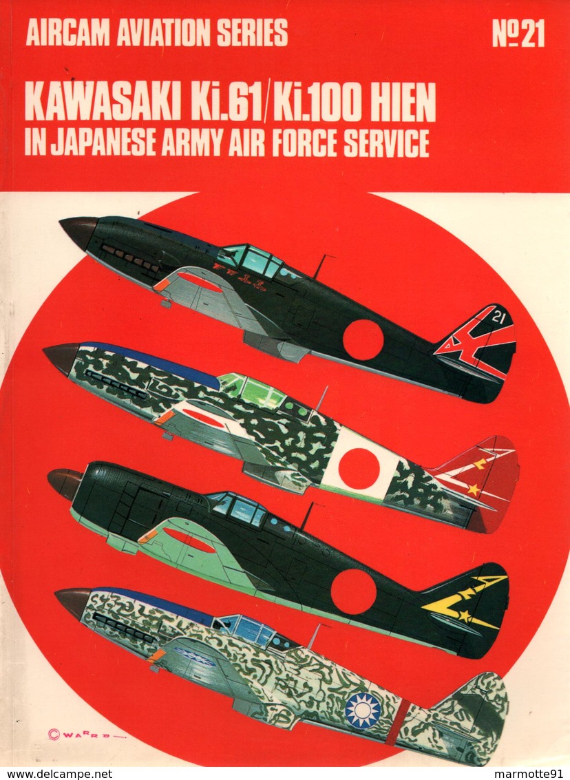 JAPANESE ARMY FIGHTER AIR FORCE KAWASAKI KI61 AVIATION CHASSE ARMEE AIR JAPON - Aviation