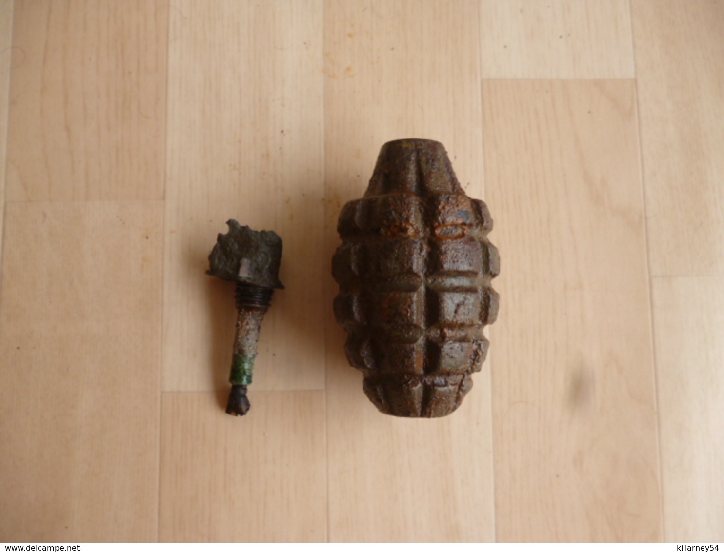 Grenade US MK2 De Fouille - Armes Neutralisées