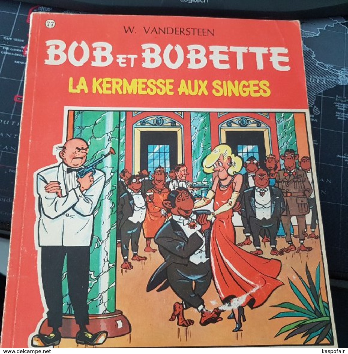 Willy VANDERSTEEN Bob Et Bobette 77 La Kermesse Aux Singes 1967 Edition Erasme Anvers - Bob Et Bobette