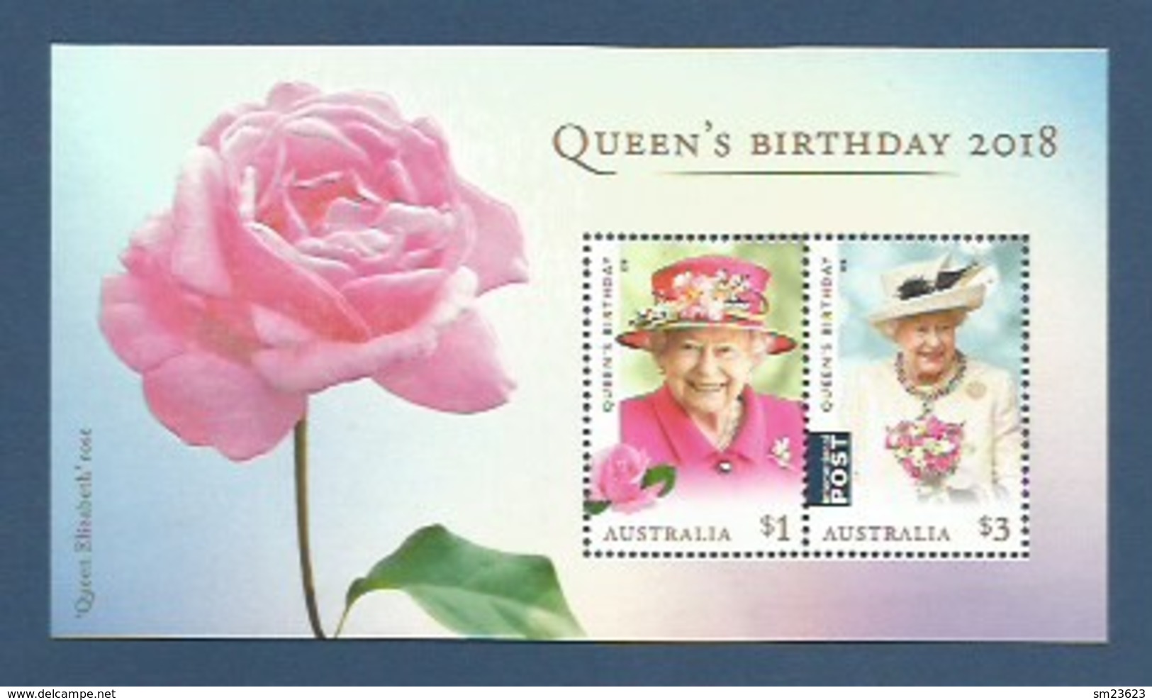 Australien 2018 , Queen`s Birthday - Block / Sheet -  Postfrisch / MNH / Mint / (**) - Mint Stamps