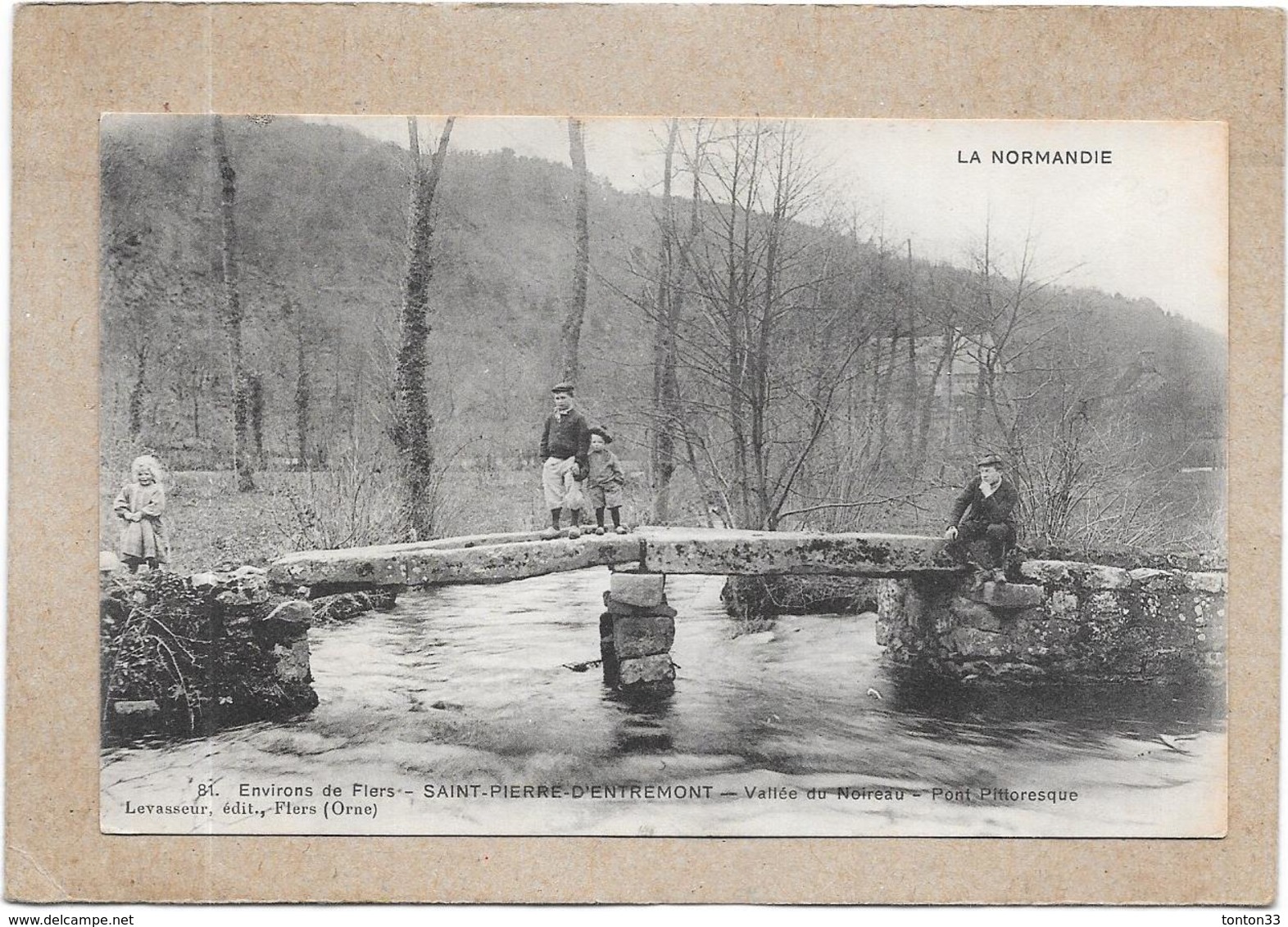 SAINT PIERRE D'ENTREMONT - 61 - Vallée Du Noireau - Pont Pittoresque - DELC2 - - Flers