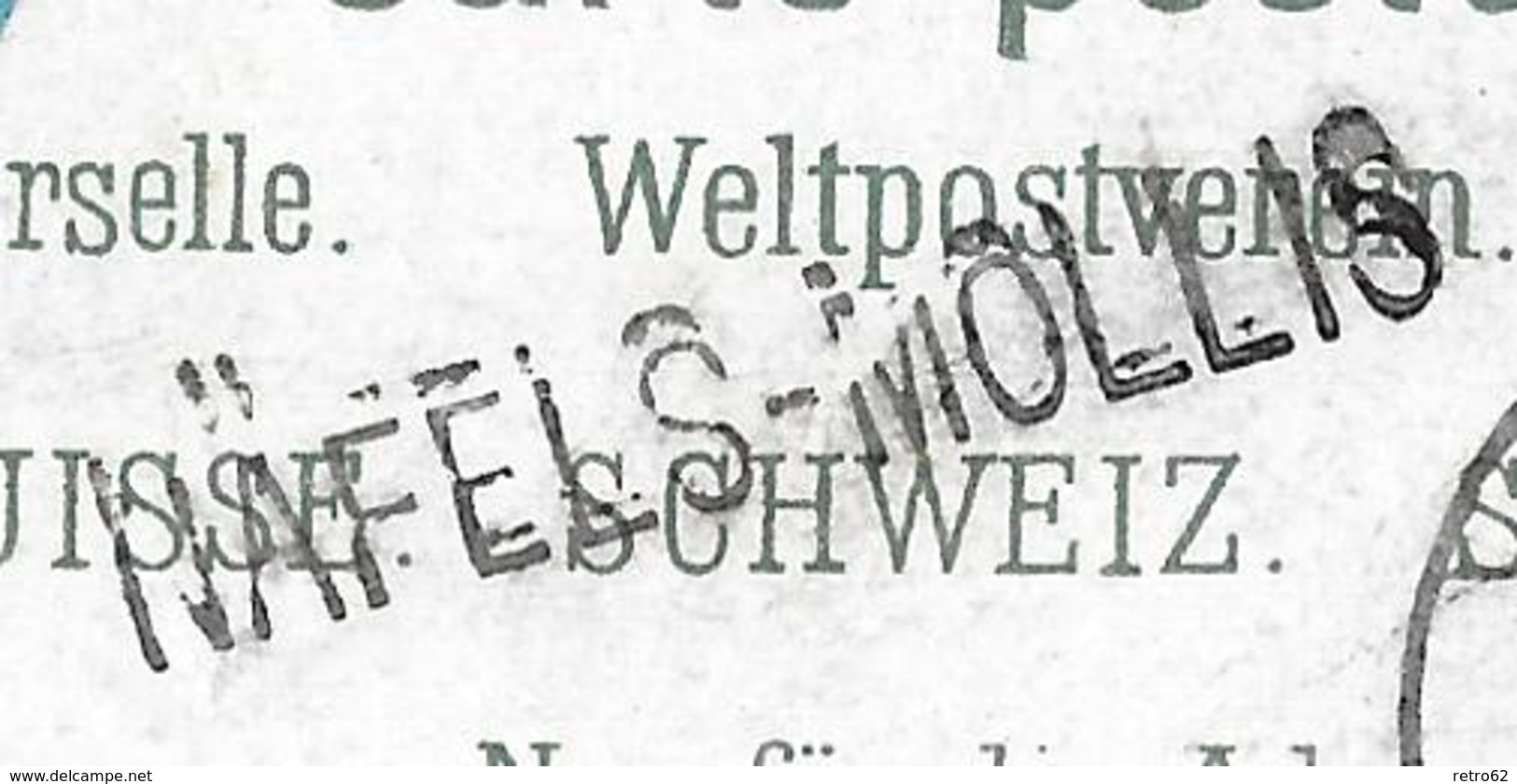 NÄFELS → Totalansicht Von Näfels Anno 1903  ►Balkenstempel NÄFELS-MOLLIS◄ - Näfels
