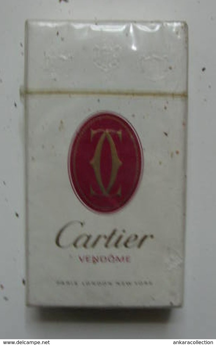 AC - CARTIER VENDOME HARD PACK CIGARETTES TOBACCO UNOPENED BOX FOR COLLECTION - Andere & Zonder Classificatie