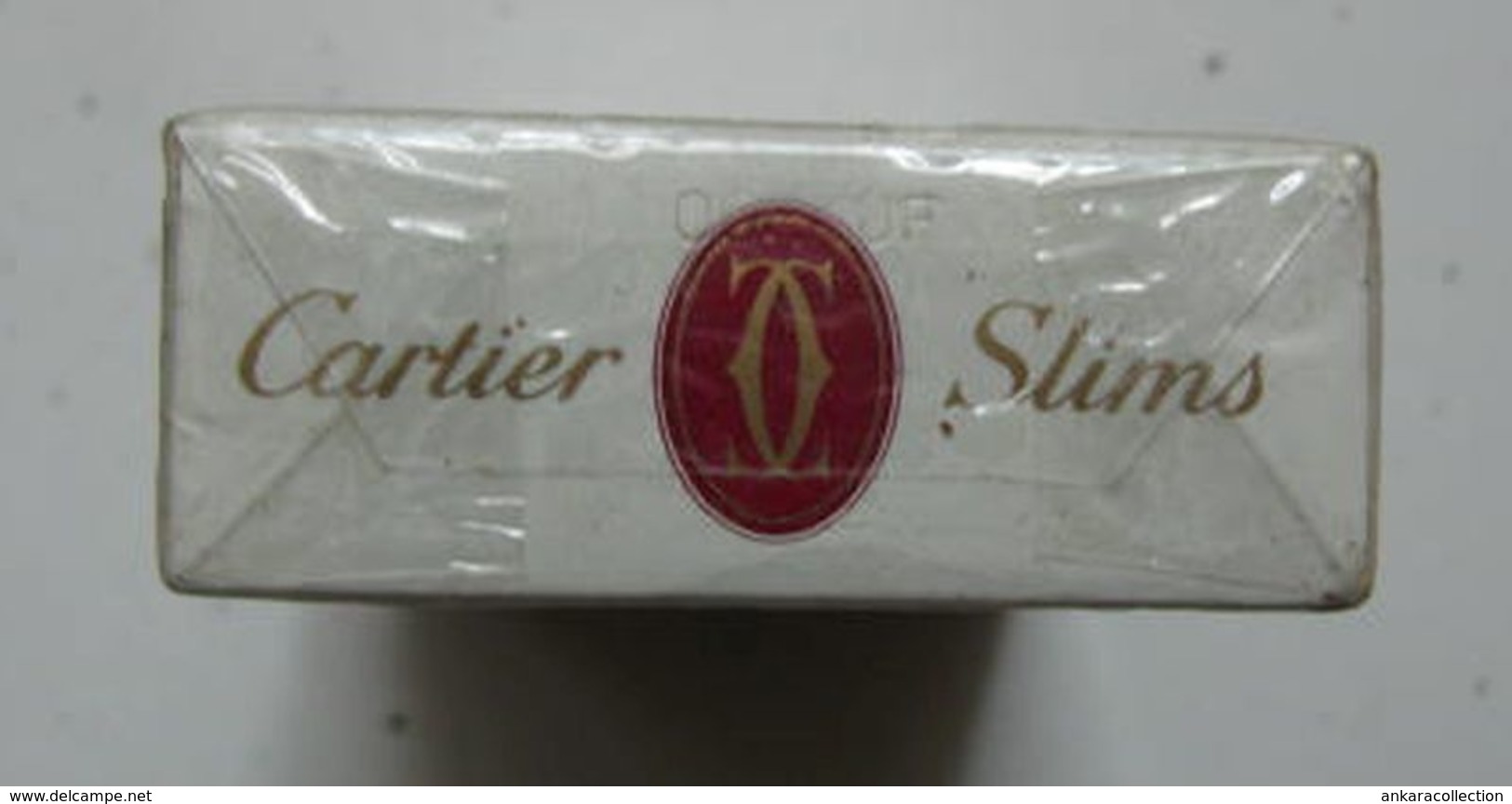 AC - CARTIER VENDOME HARD PACK CIGARETTES TOBACCO UNOPENED BOX FOR COLLECTION - Andere & Zonder Classificatie