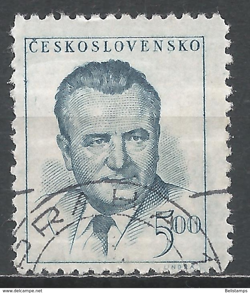 Czechoslovakia 1948. Scott #365 (U) President, Klement Gottwald - Usados