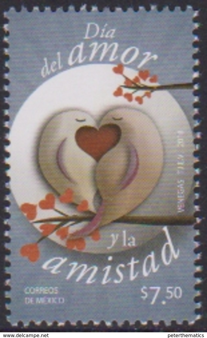 MEXICO, 2018, MNH DAY OF LOVE AND FRIENDSHIP, BIRDS,  1v - Other & Unclassified