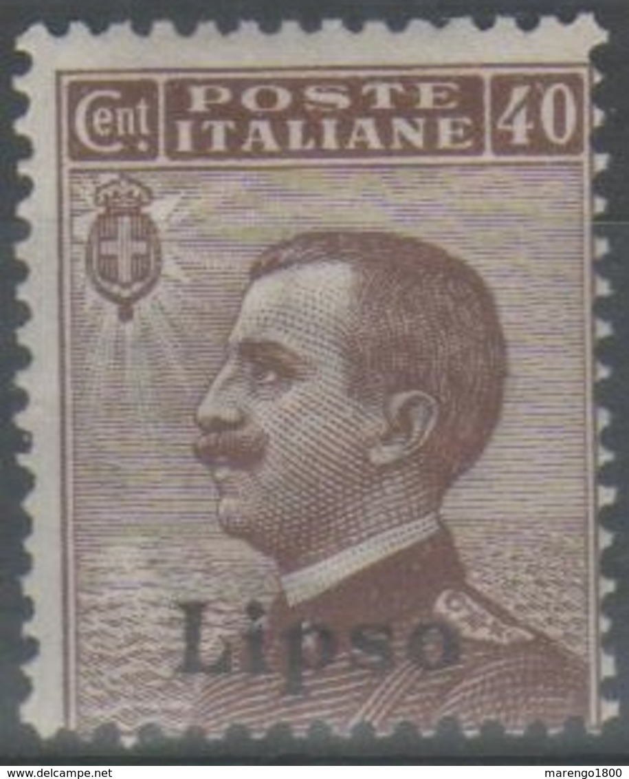 Lipso 1912 - Effigie 40 C. **      (g5341) - Aegean (Lipso)