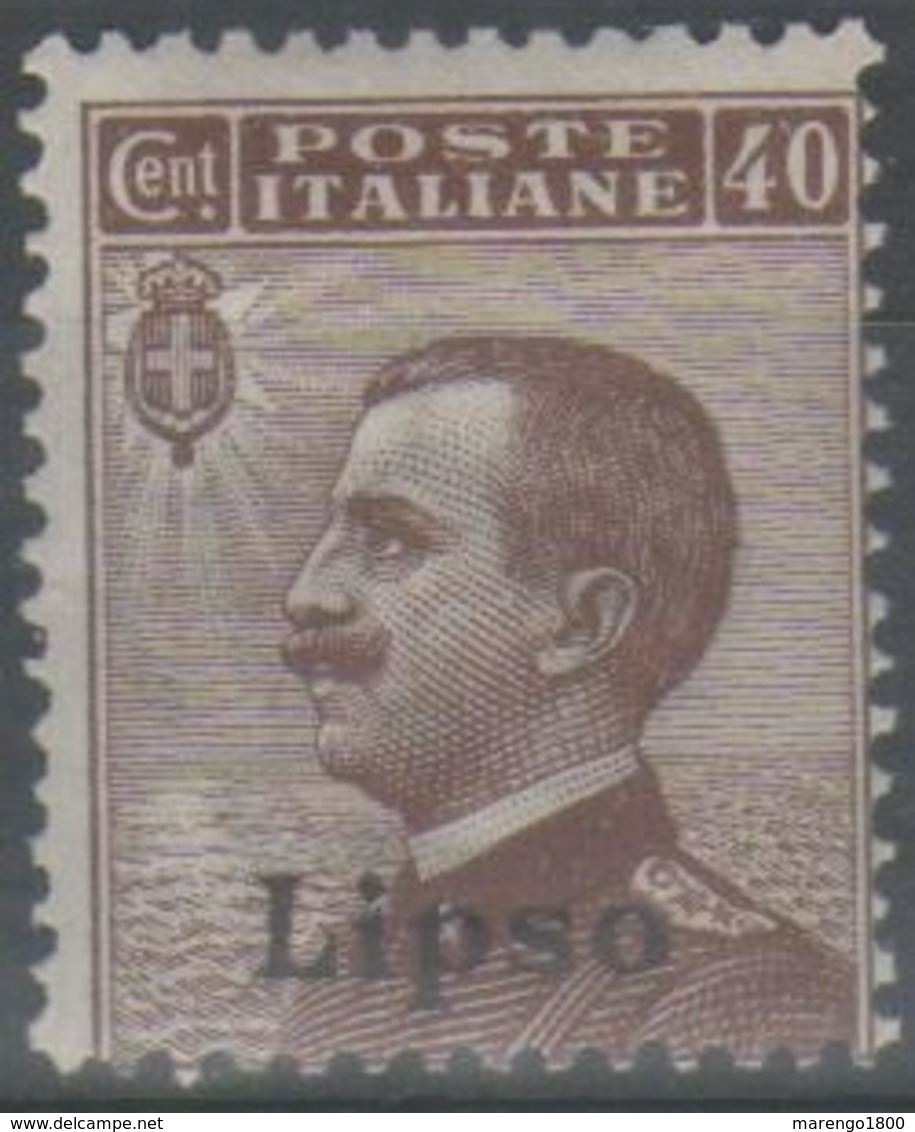 Lipso 1912 - Effigie 40 C. **      (g5341) - Egée (Lipso)