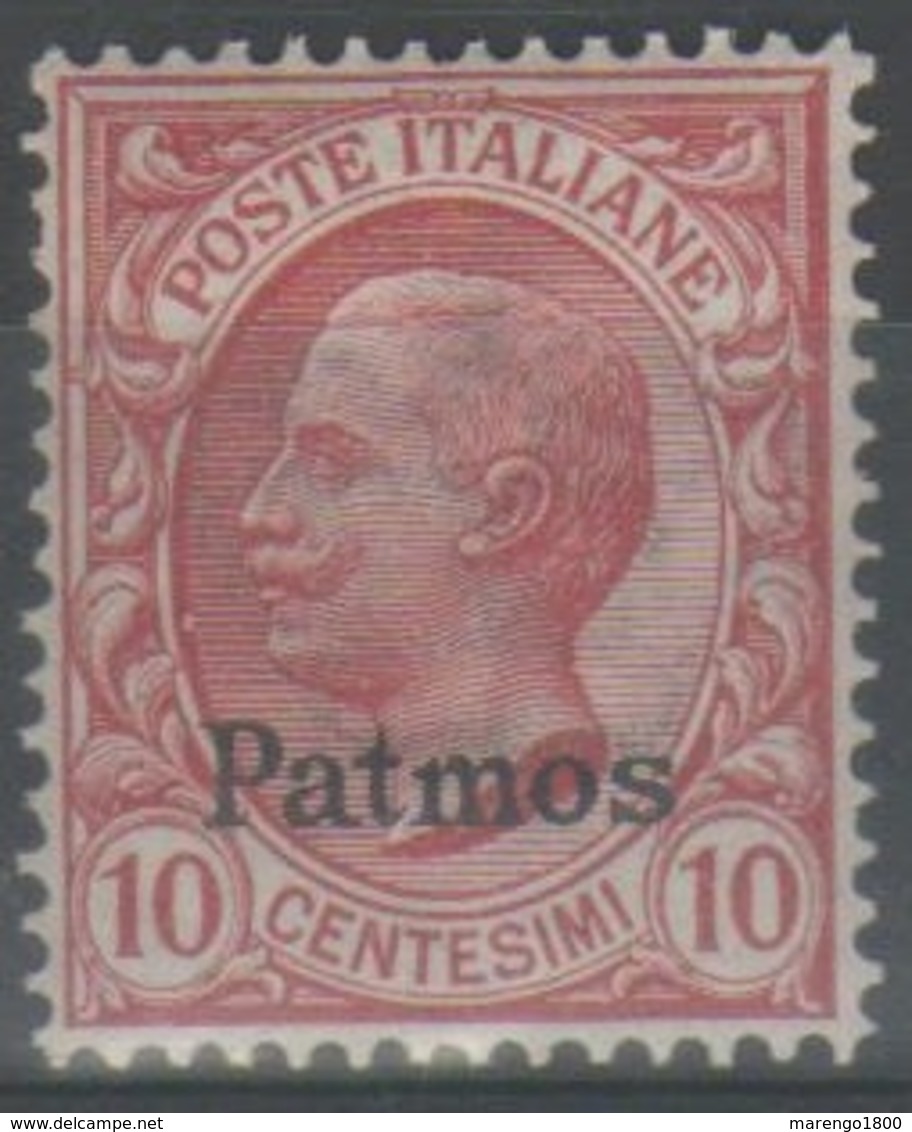 Patmo 1912 - Effigie 10 C. ** Centratura Ottima      (g5343) - Egée (Patmo)