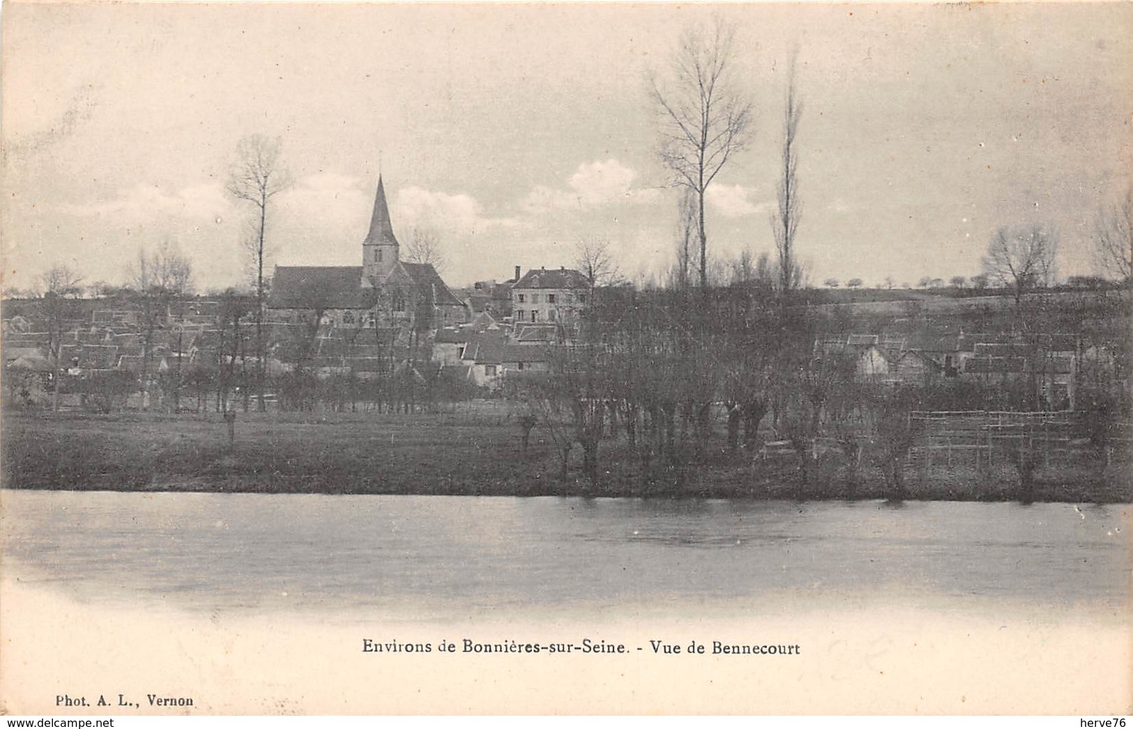 Environs De BONNIERES SUR SEINE - Vue De Bennecourt - Bonnieres Sur Seine