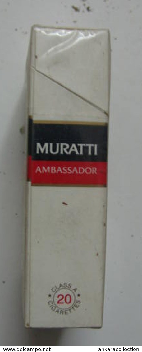 AC - MURATTI AMBASSADOR HARD PACK CIGARETTES TOBACCO UNOPENED BOX FOR COLLECTION - Autres & Non Classés