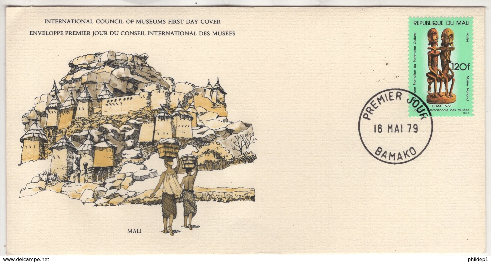 Mali.  FDC Du 18 Mai 1979. Signé Charles C. Cunningham Au Verso - Mali (1959-...)