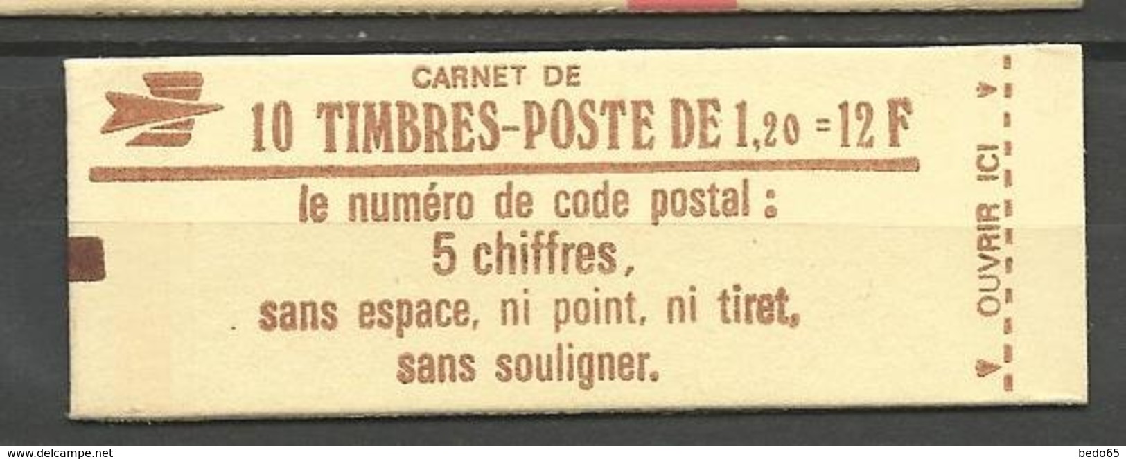 CARNET TYPE SABINE N° 1974-C 2 NEUF** LUXE SANS CHARNIERE / MNH - Autres & Non Classés
