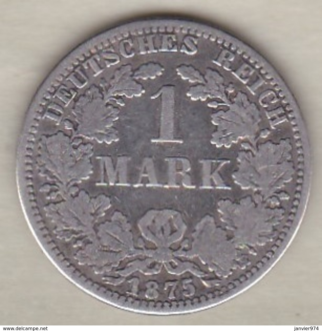 Empire. 1 Mark 1875 A (BERLIN) , En Argent - 1 Mark