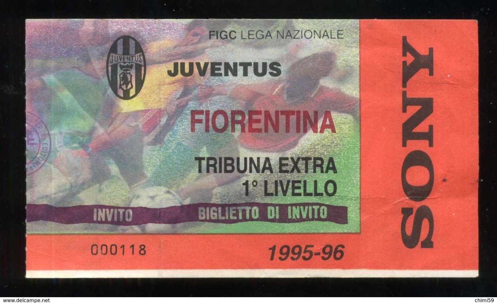 JUVENTUS FIORENTINA - BIGLIETTO STADIO - STADIUM TICKET - STADE - ESTADIO - CALCIO - FOOTBALL - FOOT-BALL - Altri & Non Classificati