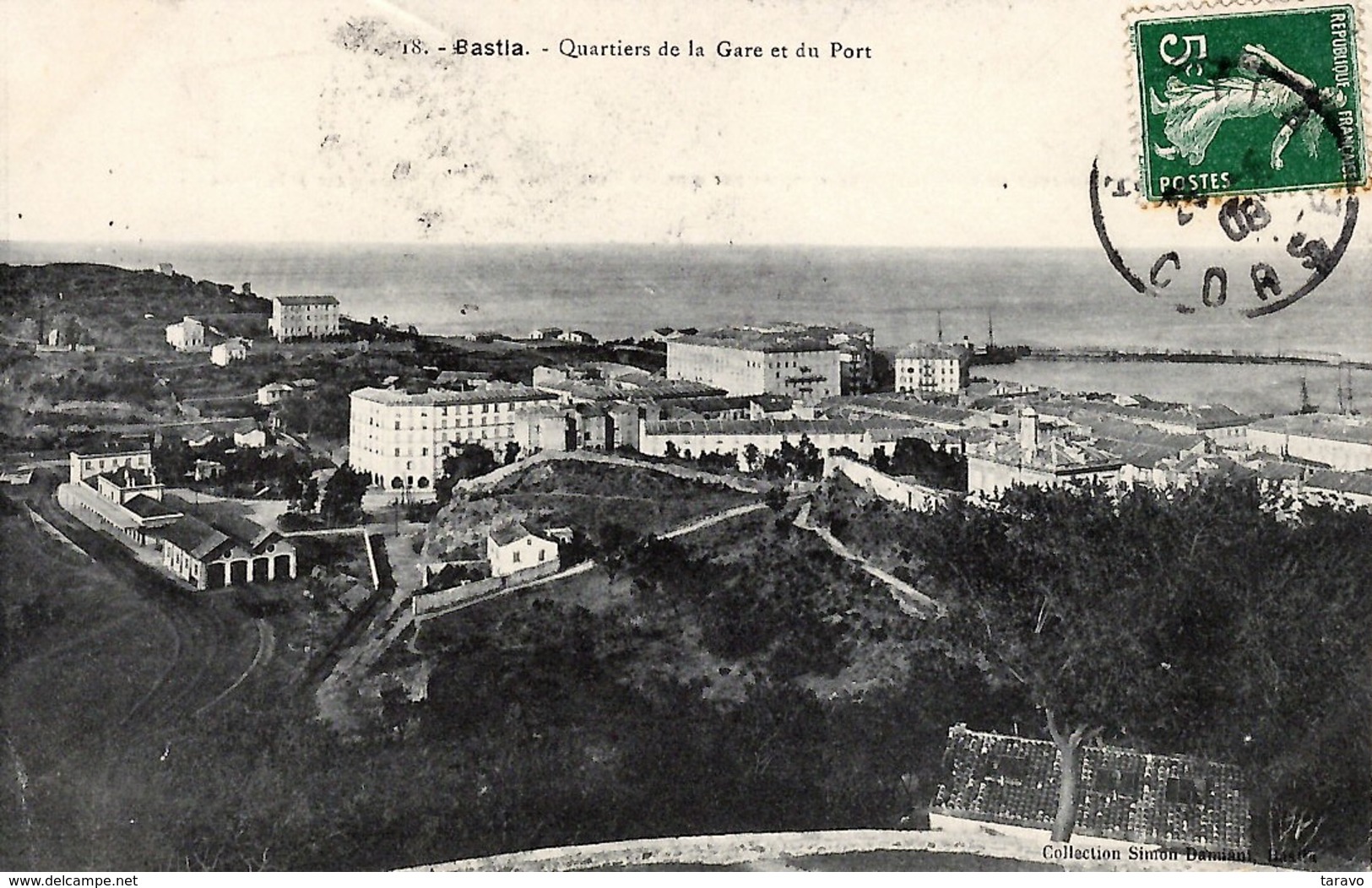 CORSE - BASTIA - Quartier De La Gare Et Du Port - 1906 - Bastia