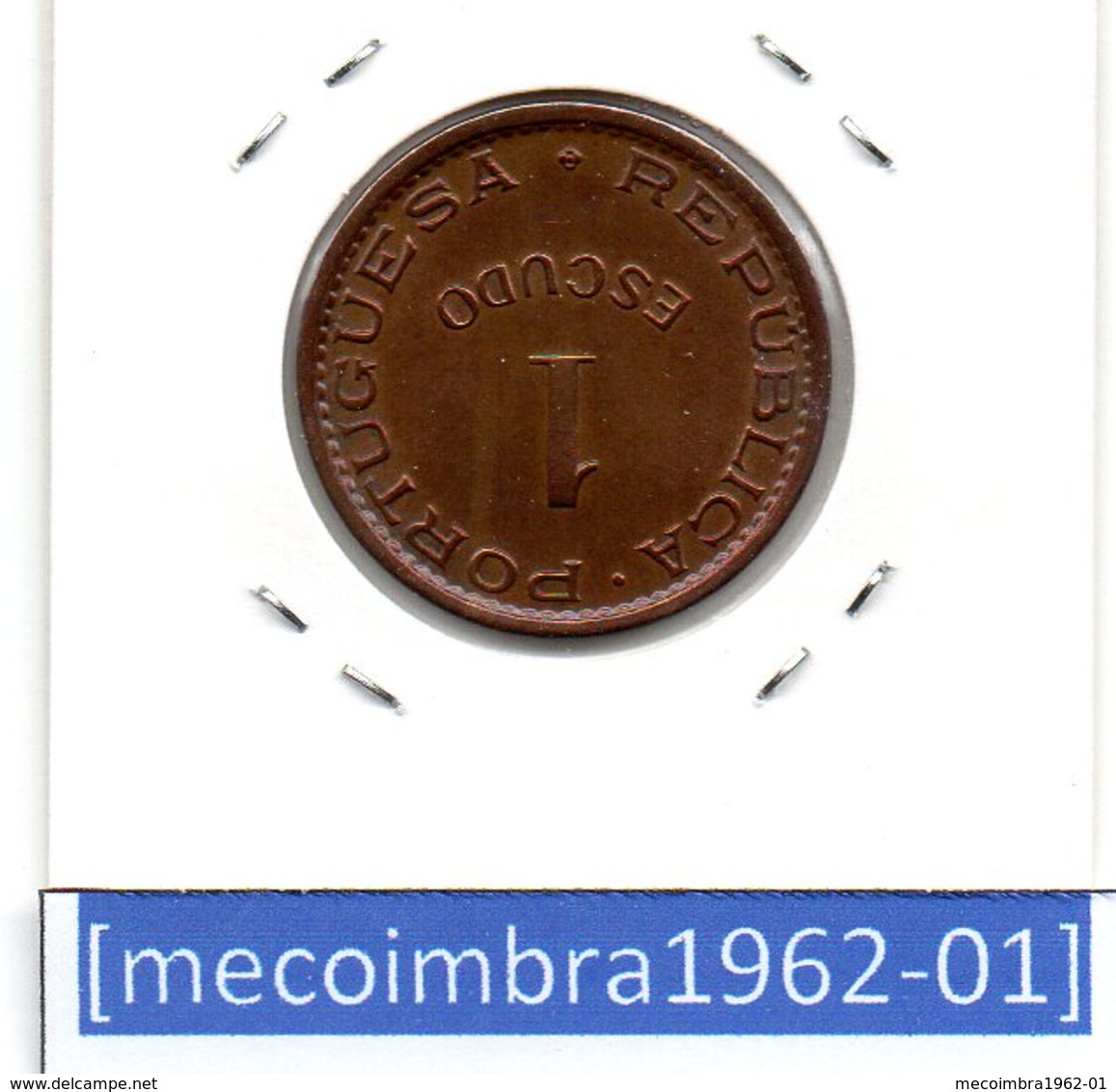 [*119*] - Ex/Colonia Angola Portuguesa 1 Escudo 1972 Angola Portuguesa - Colonia - Angola