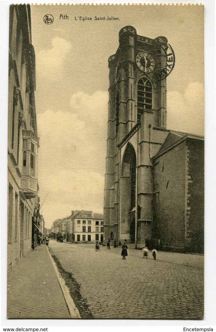 CPA - Carte Postale - Belgique - Ath - L'Eglise Saint Julien  - 1931 ( SV5523 ) - Ath