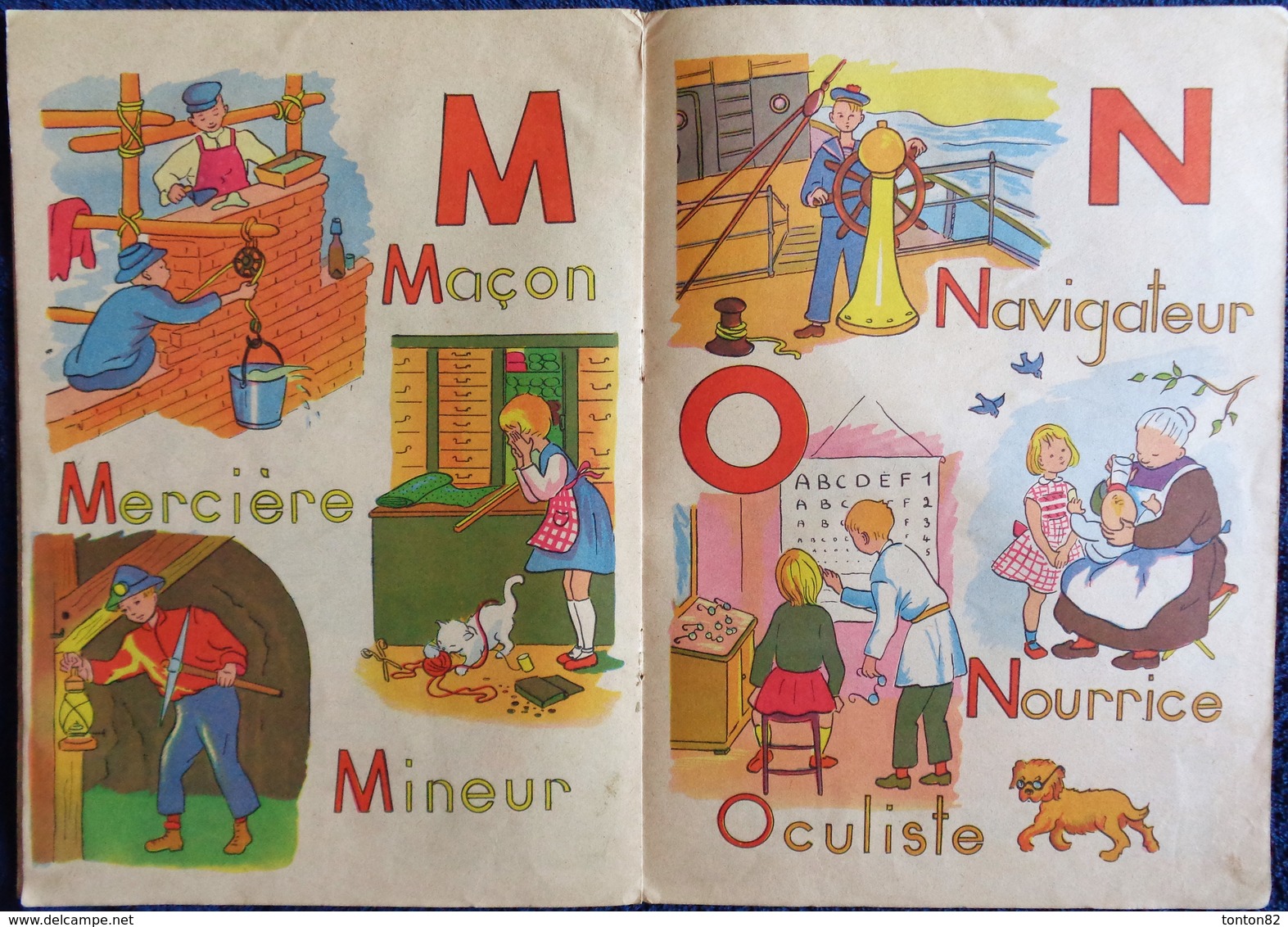 Nos Métiers - ABC - Abécédaire - SAM Éditions " Les Flots Bleus " / ABC N° 10 - ( 1957 ) . - Other & Unclassified