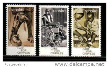 TRANSKEI, 1978, MNH Stamp(s), Care For Cripples,  Nr(s) 45-47 - Transkei