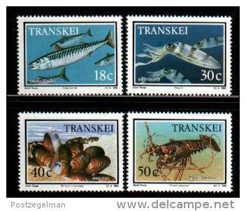 TRANSKEI, 1989,  MNH Stamp(s), Food From The Sea  Nr(s)  238-241 - Transkei