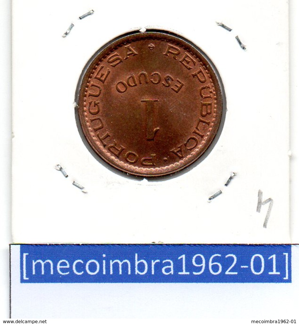 [*134*] - Ex/Colonia Moçambique Portugues 1 Escudo 1974 - Colonia - Mozambique