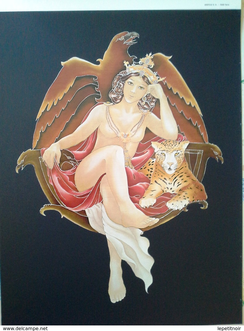 Calendrier Peinture Femme Nue Par Anna Lou - Tamaño Grande : 1981-90