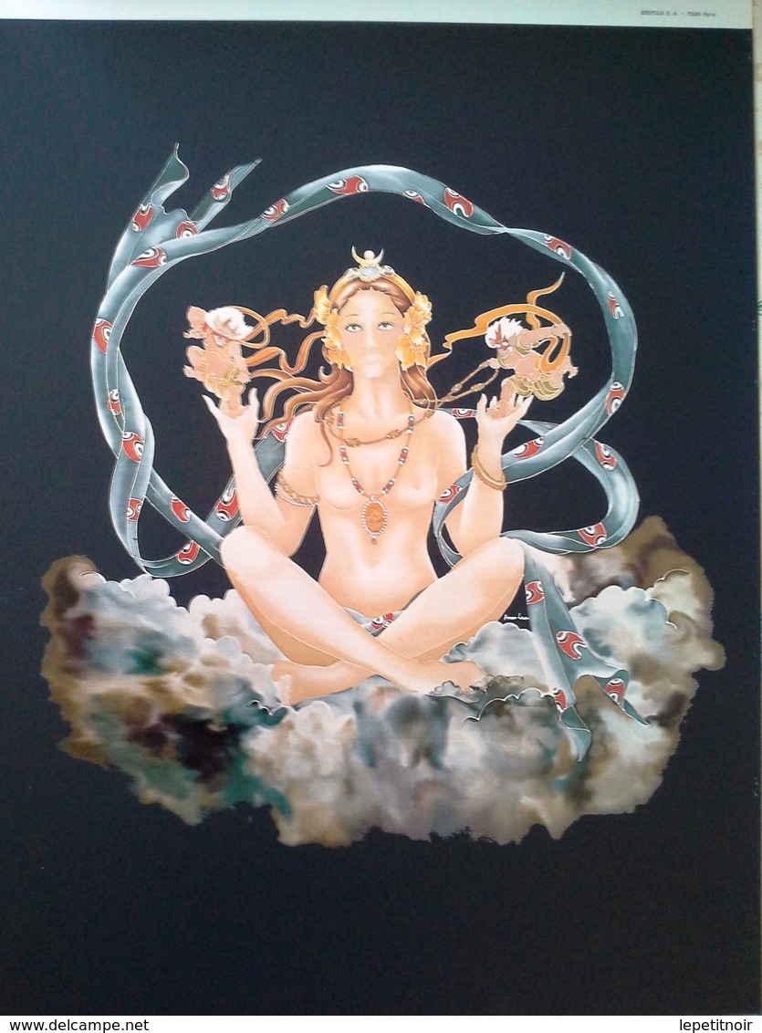 Calendrier Peinture Femme Nue Par Anna Lou - Grossformat : 1981-90