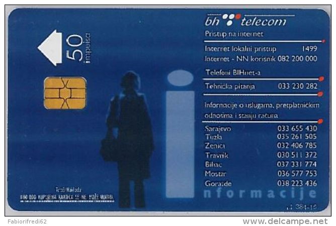 PHONE CARD- BOSNIA-HERZEGOVINA (E28.3.7 - Bosnia