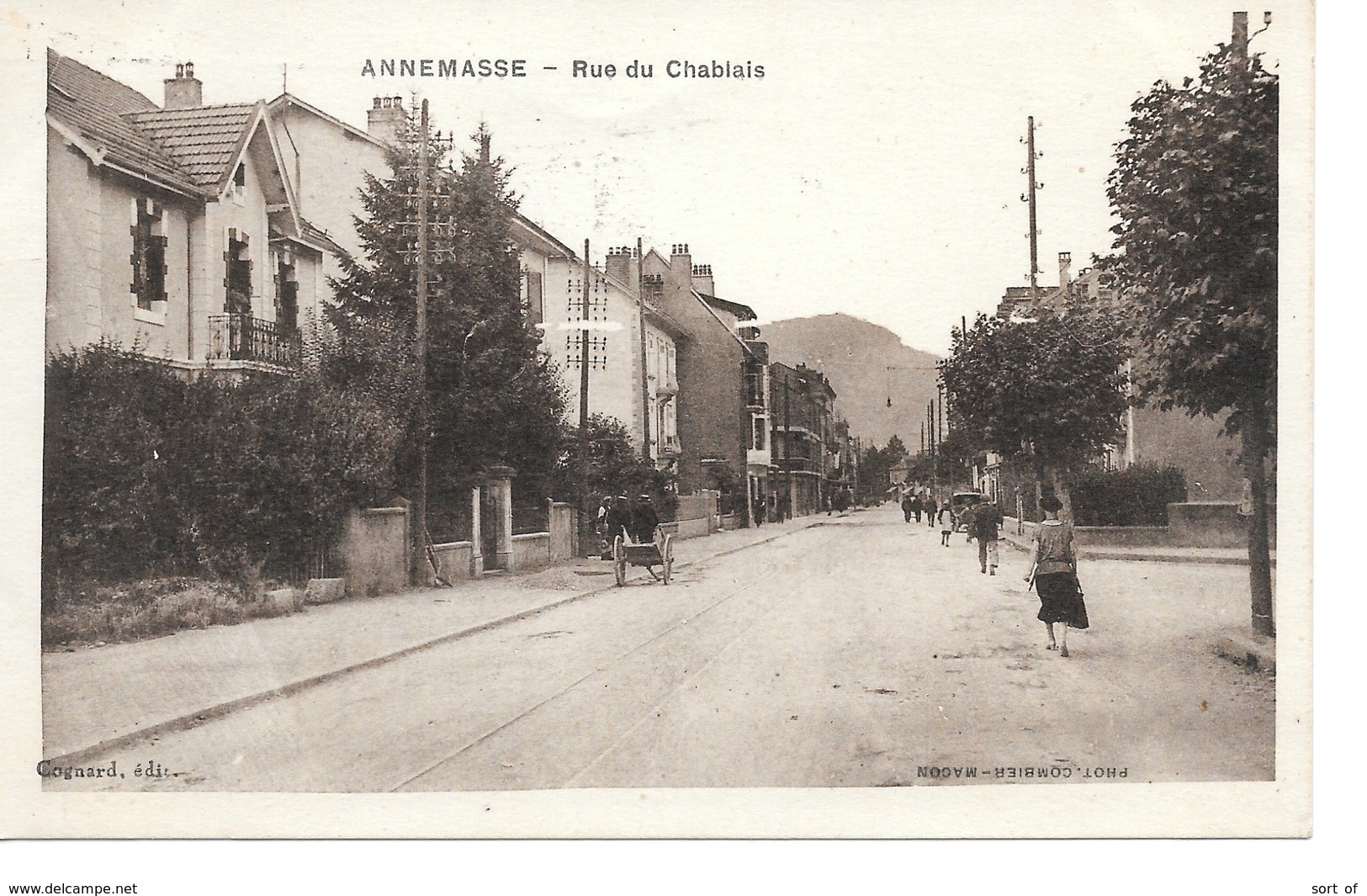 ANNEMASSE - RUE DE CHABLAIS  .S967 - Annemasse