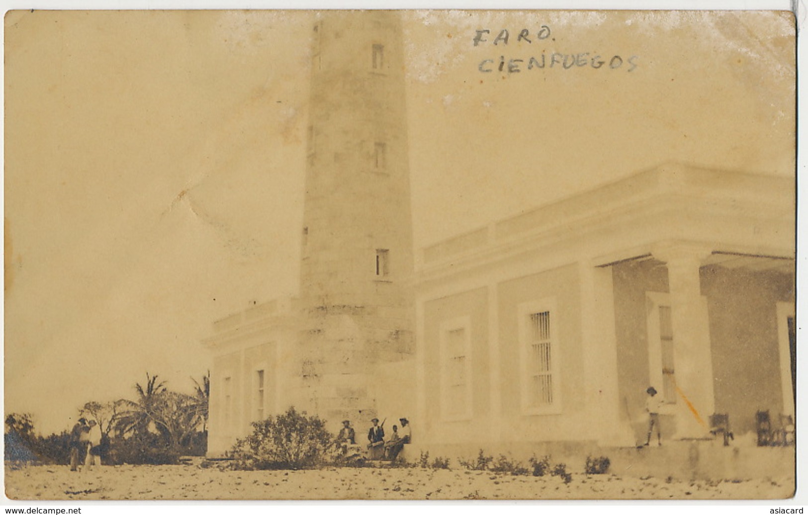 Real Photo Cienfuegos Cuba  Faro Phare Lighthouse - Cuba