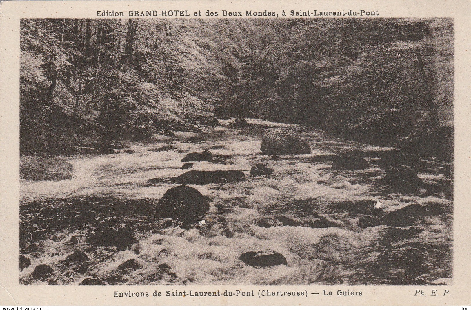 Isère : SAINT-LAURENT-DU-PONT: Le Guiers - Saint-Laurent-du-Pont